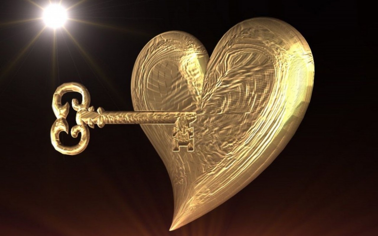 Ключи исцеления. Золотое сердце. Сердце с ключиком. Ключик с сердечком. Ключик счастья.